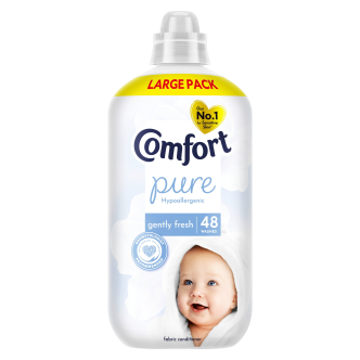 6 x Comfort Pure 48 Wash - 1440ML