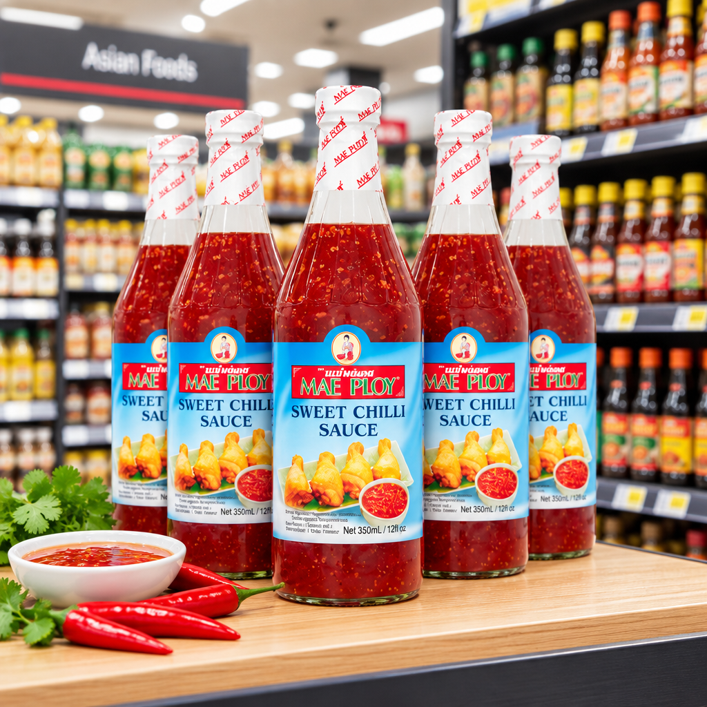 12 x Mae Ploy Blue Sweet Chilli Sauce 12x730ml - 730ML