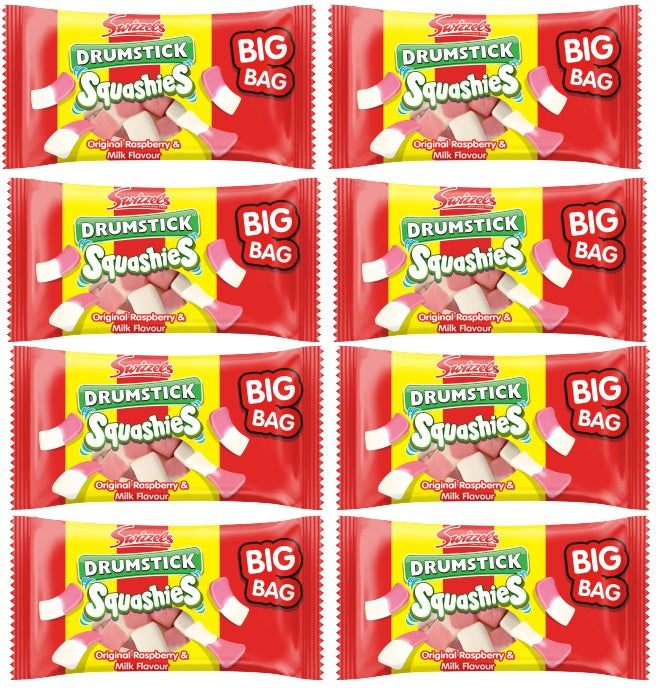 8 x Swizzels Squashies Drumsticks 60Gm