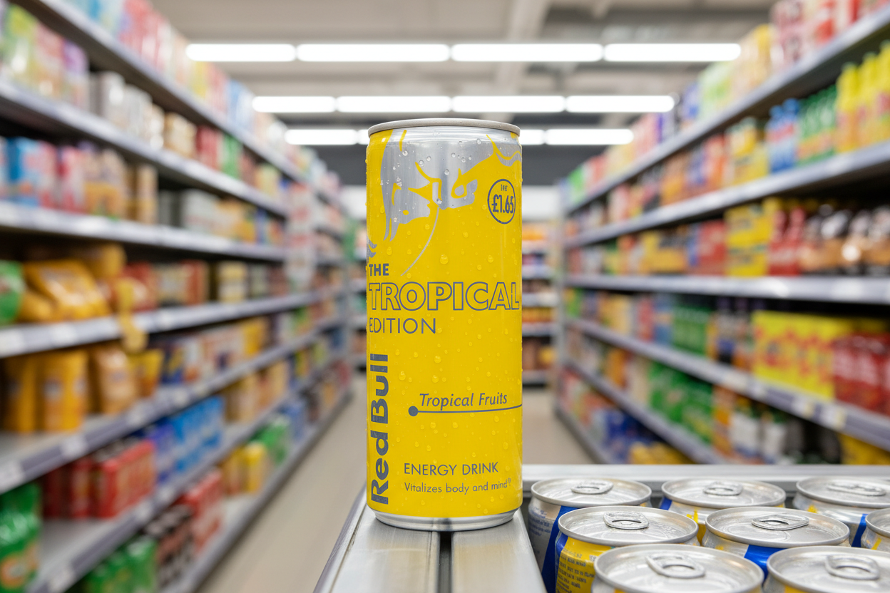 12 x Red Bull Energy Drink Editions Tropical - 250ML