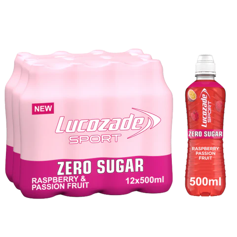 12 x Lucozade Sport Zero Berry - 500ML