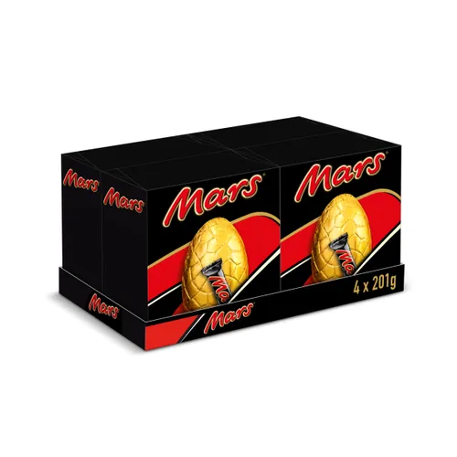 4 x Mars Milk Chocolate Large Easter Egg - 201GM