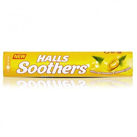 20 x Halls Soothers Honey & Lemon 45G