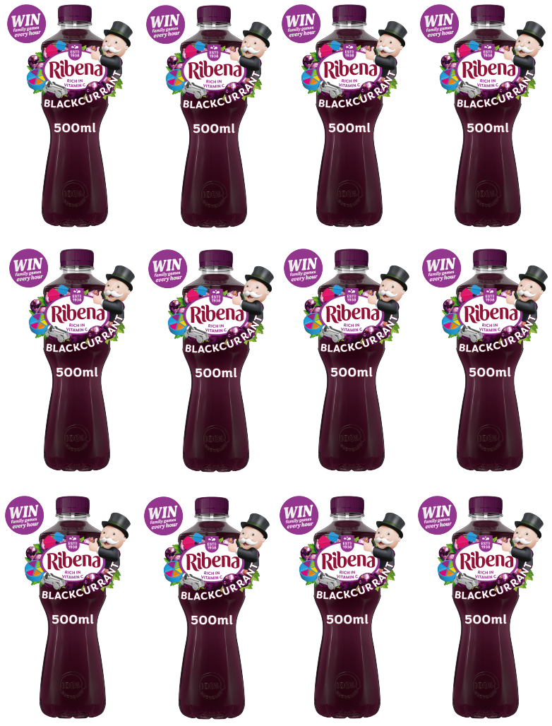 12 x Ribena Still Blackcurrant 500Ml