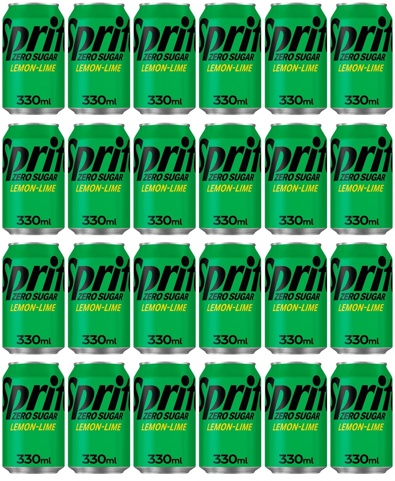 24 x Sprite Lemon-Lime No Sugar 330Ml