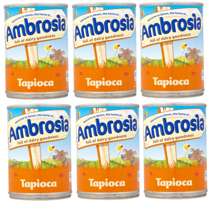 6 x Ambrosia Tapioca 385G