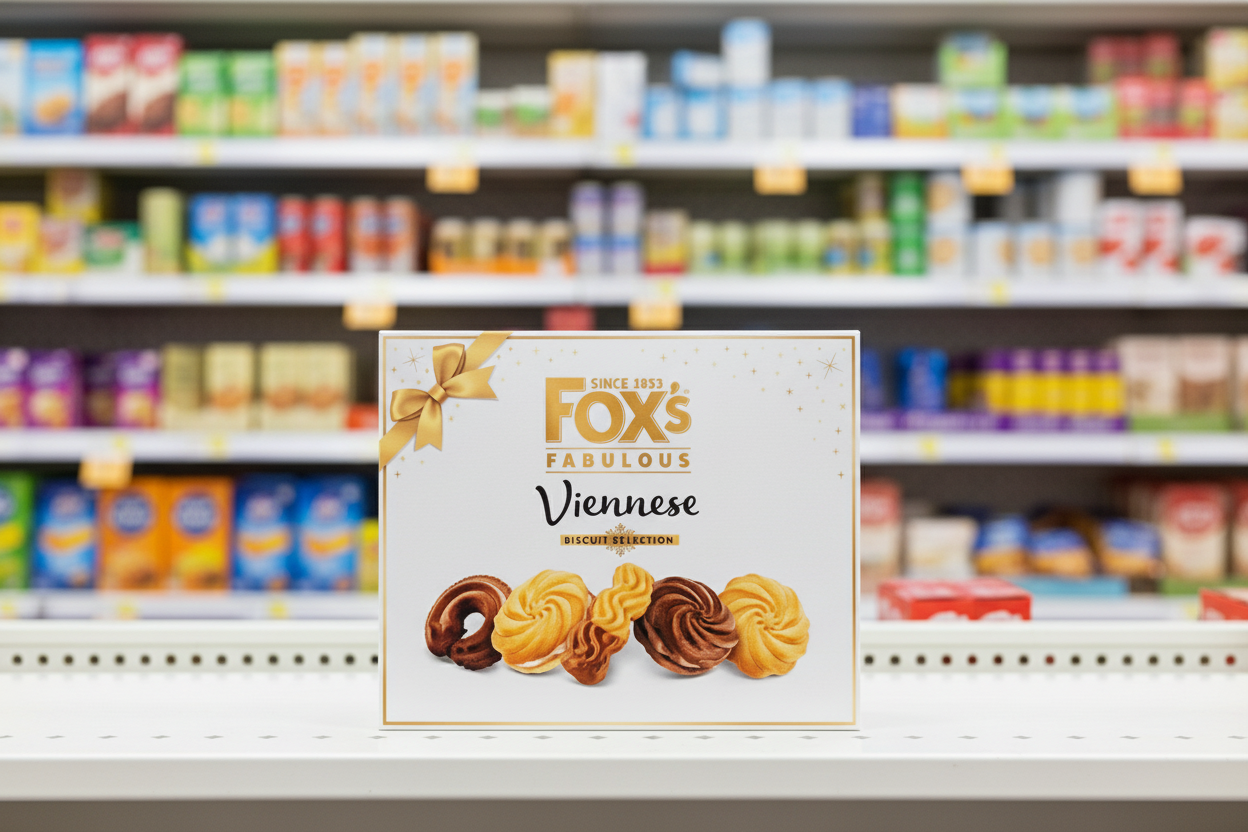 6 X Fox Viennese Asstorted Carton 350GM
