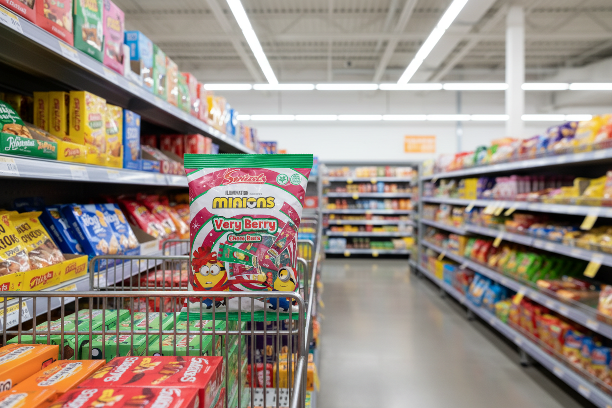 12 X Swizzels Minions Very Berry Chews 140GM