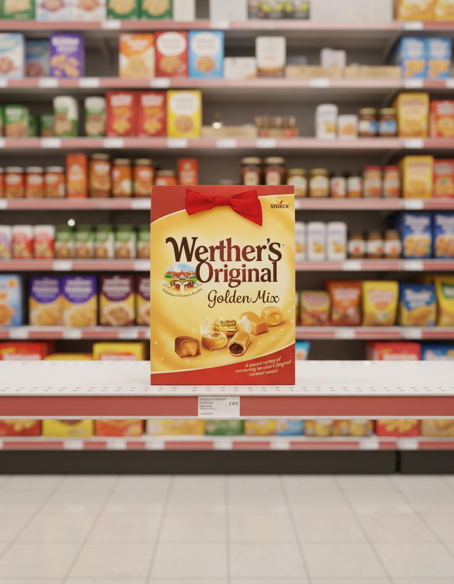 8 X Werthers Golden Mix Box 340G