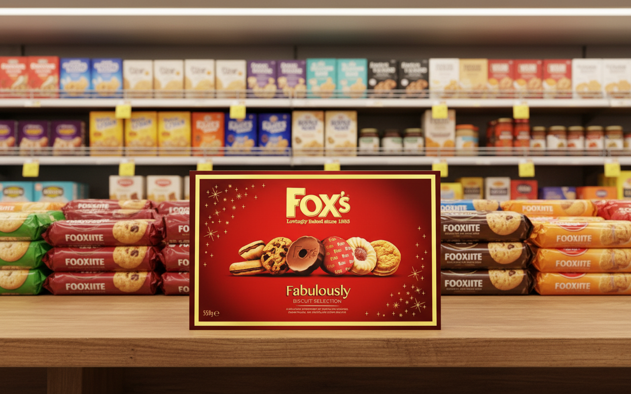 7 X Foxs Fabulous Biscuit Selection Carton 550G