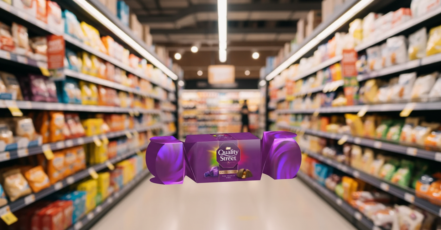 4 x Quality Street Purely Purple One - 319GM