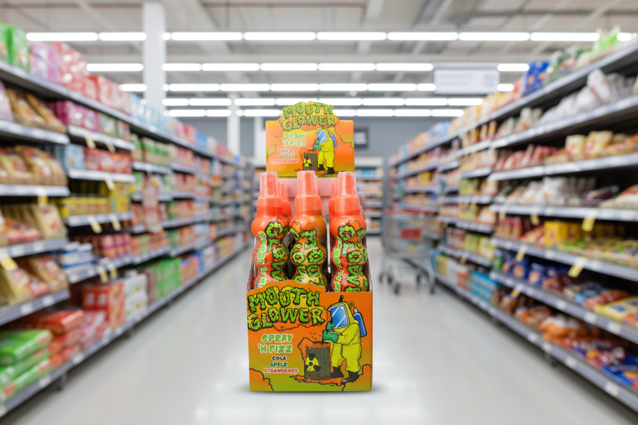 12 x Mouth Glower Spray And Fizz - 80ML