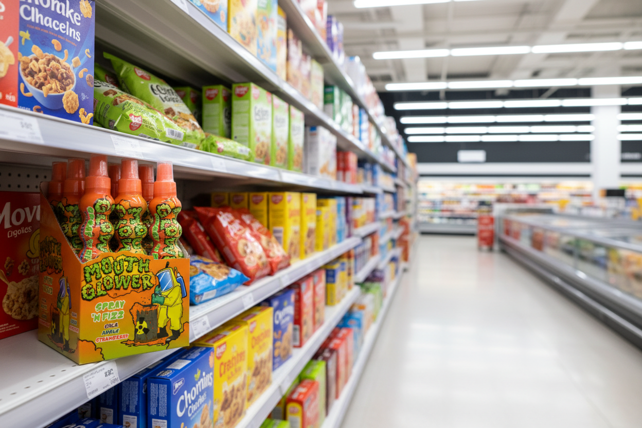 12 x Mouth Glower Spray And Fizz - 80ML