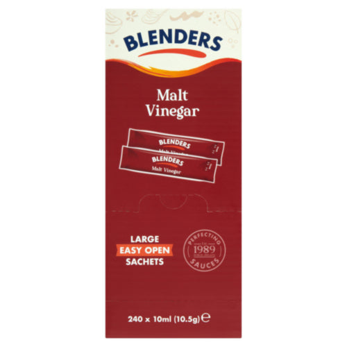 240 x Blenders Malt Vinegar 240 X 10Ml (10.5G)