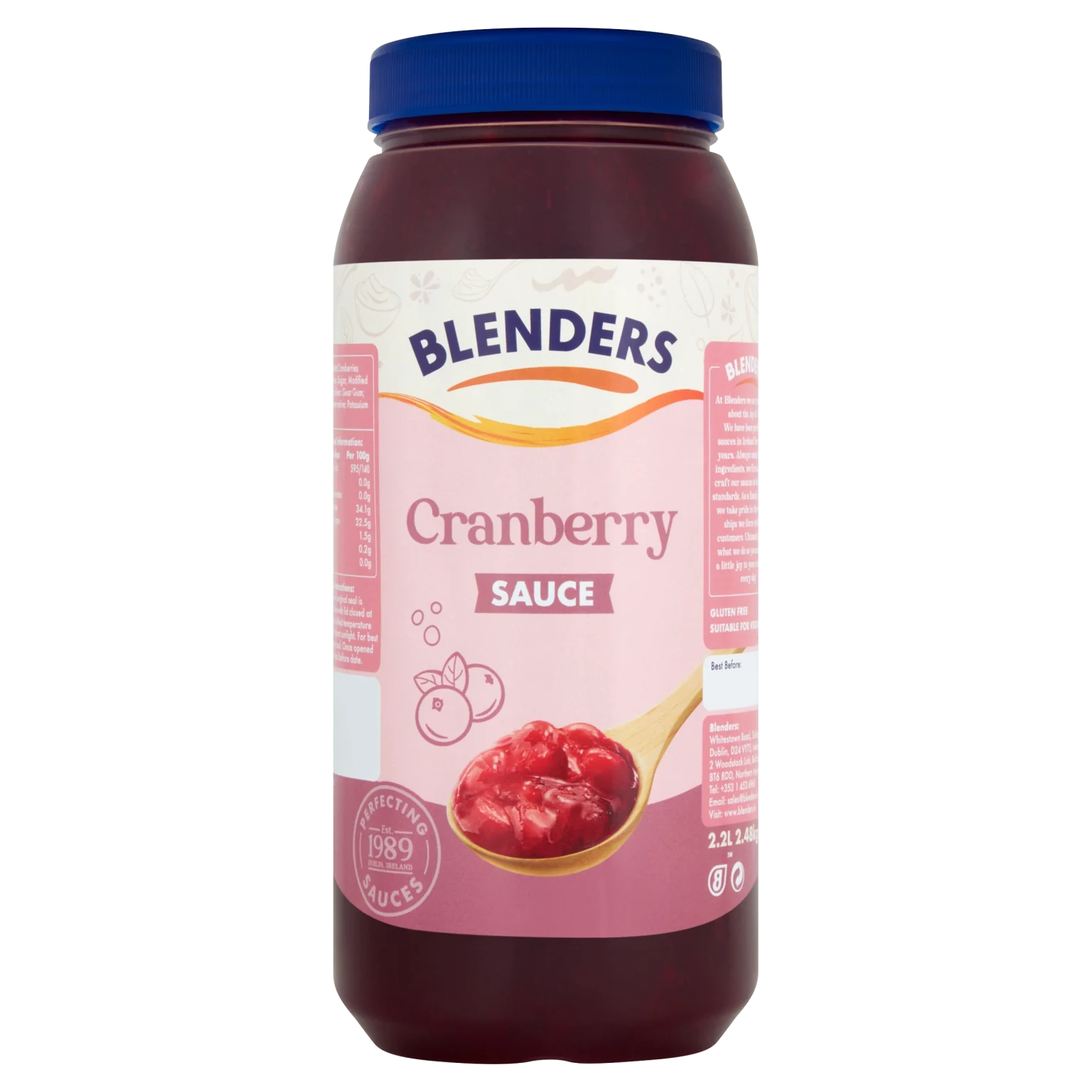 Blenders Cranberry Sauce 2.2Kg