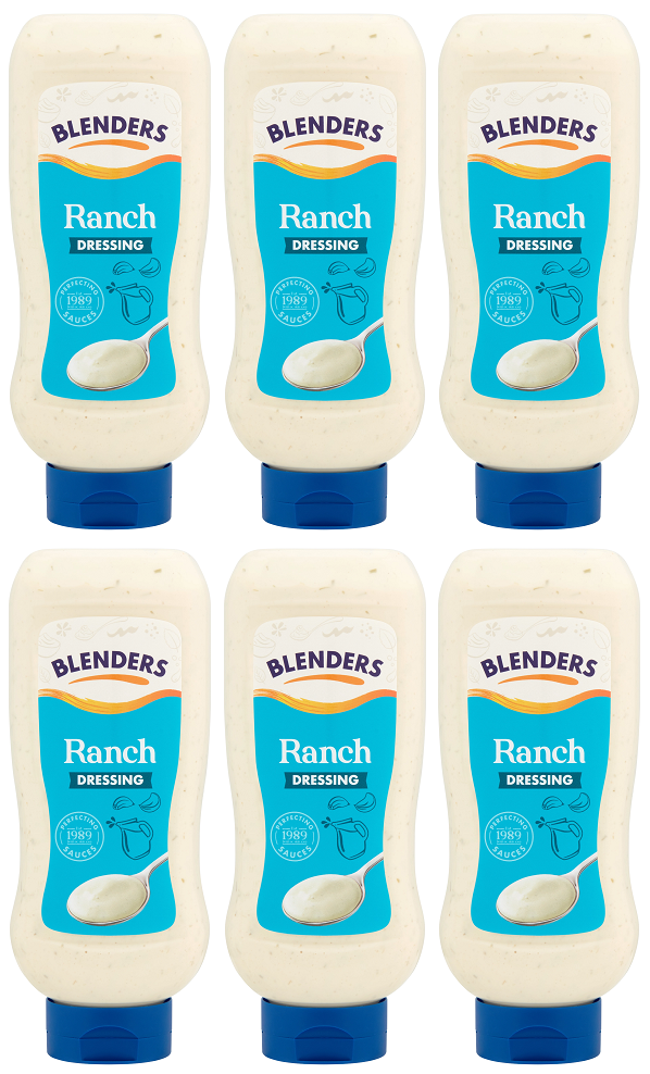 6 x Blenders Ranch Dressing 920Ml