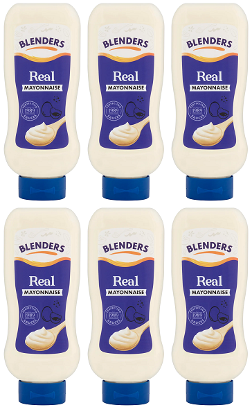 6 x Blenders Real Mayonnaise 870G