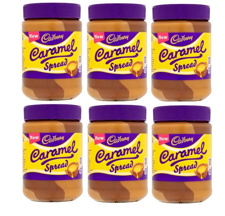 6 x Cadbury Caramel Chocolate Spread 400G