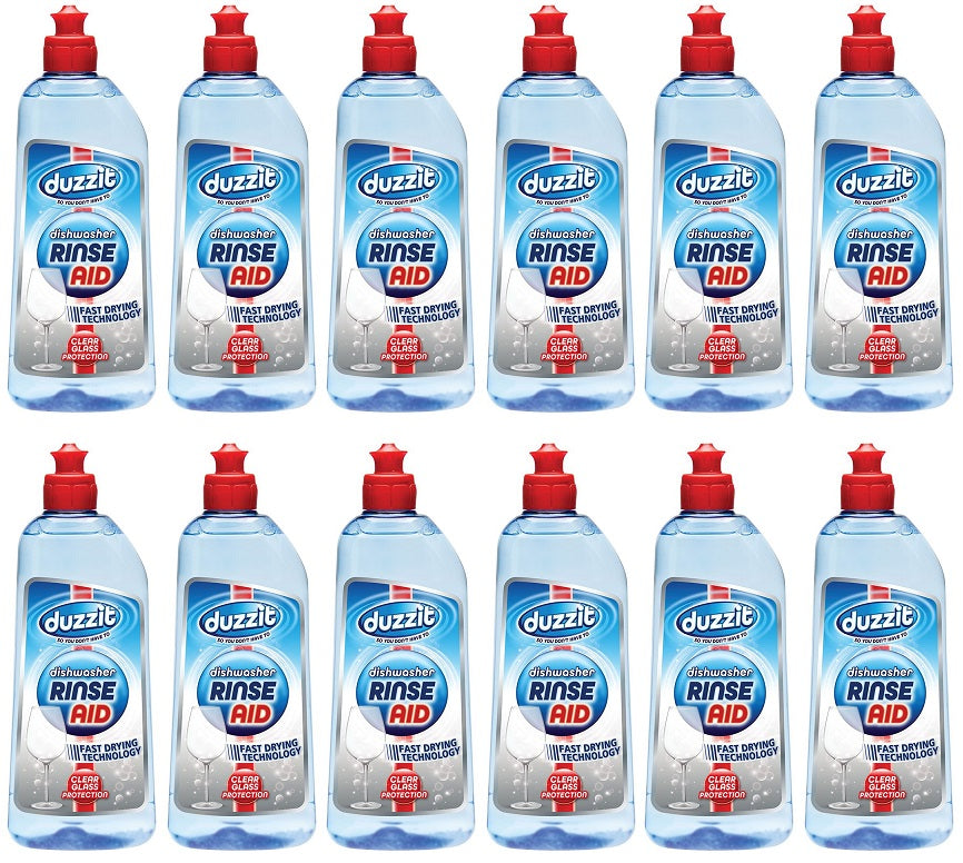 12 x Duzzit Rinse Aid - 375Ml