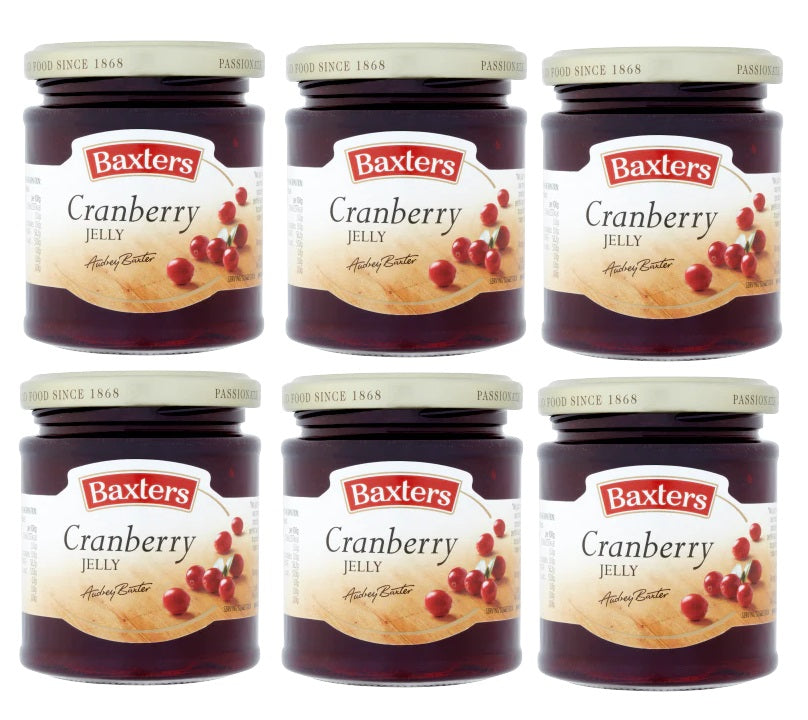 6 x Baxters Cranberry Jelly 210Gr