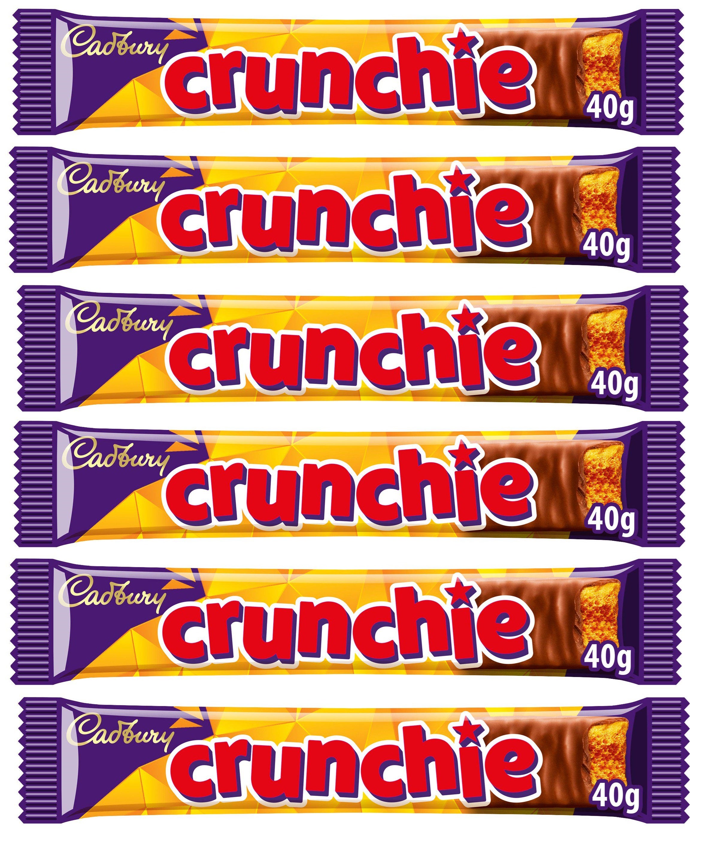 6 x Cadbury Crunchie - 40Gm