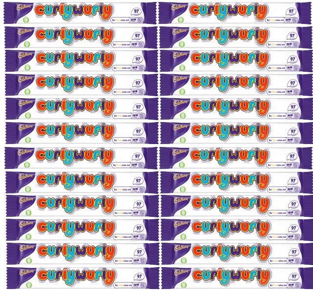 24 x Cadbury Curly Wurly 22Gm