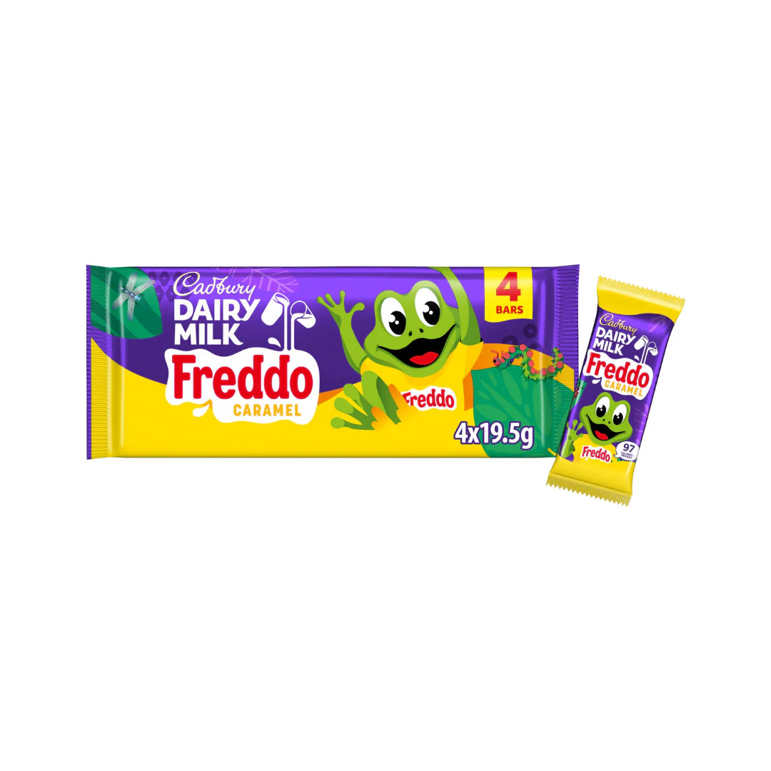 30 x Cadbury Caramel Freddo 4pk - 72GM