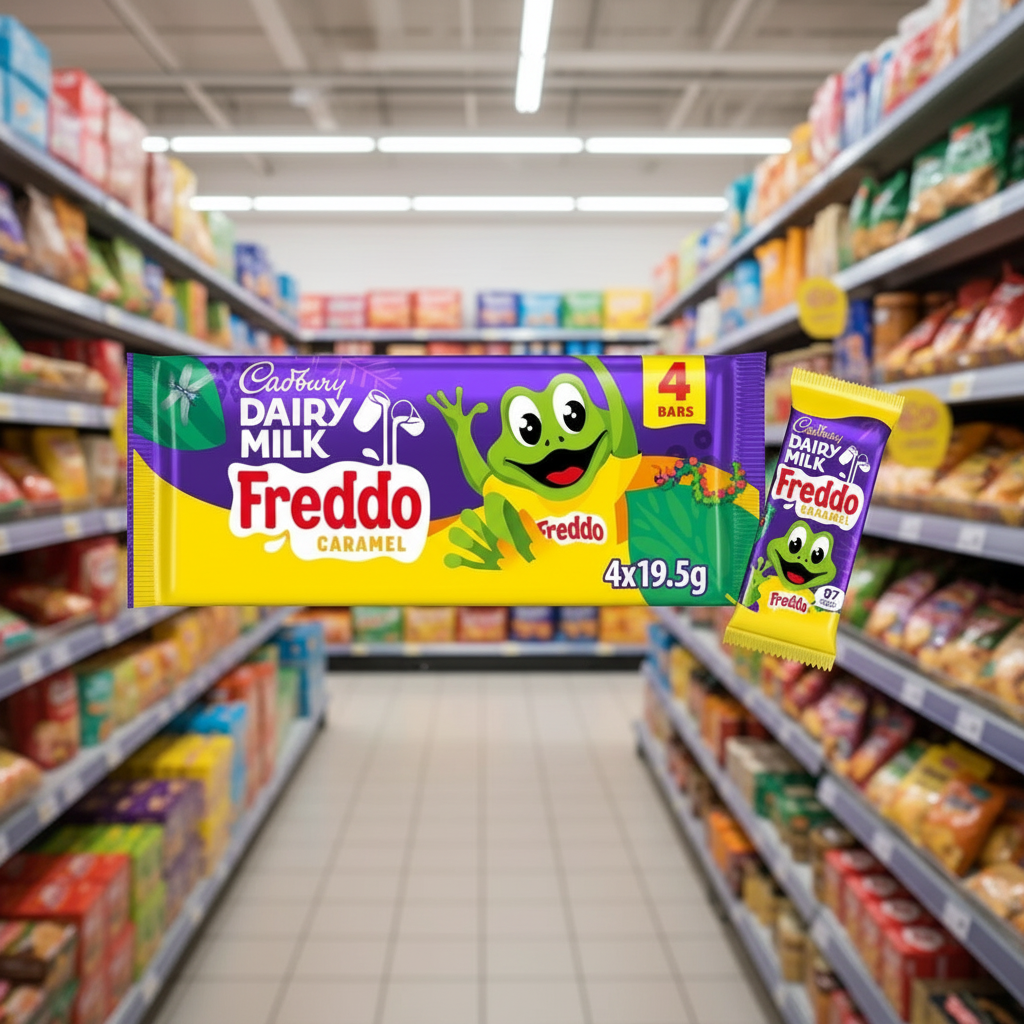 30 x Cadbury Caramel Freddo 4pk - 72GM