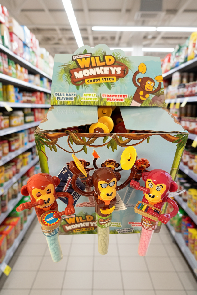 12 x Funriders Wild Monkey  - 16GM