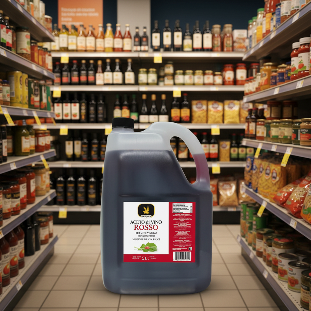 De Nigris Red Wine Vinegar 5L