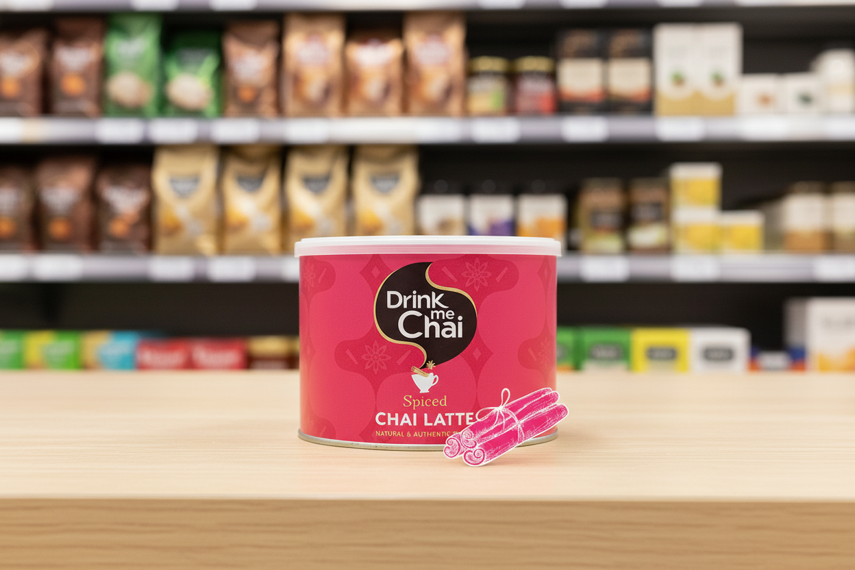 4 x Drink Me Chai Latte Spiced 1Kg