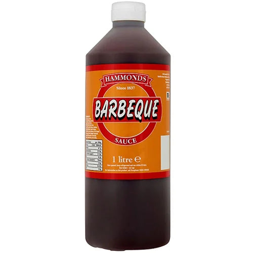 6 x Hammonds Barbecue Sauce 1 Litre