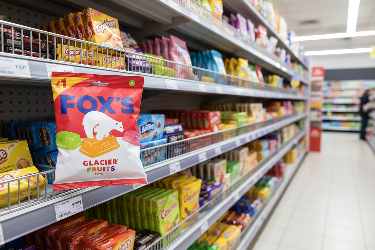 12 x Foxs Glacier Fruit 100G