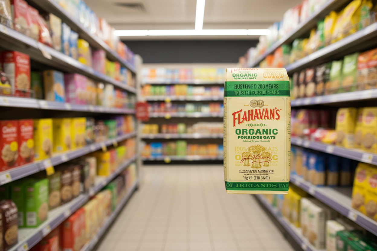 Flahavan's Organic Porridge Oats 4Kg