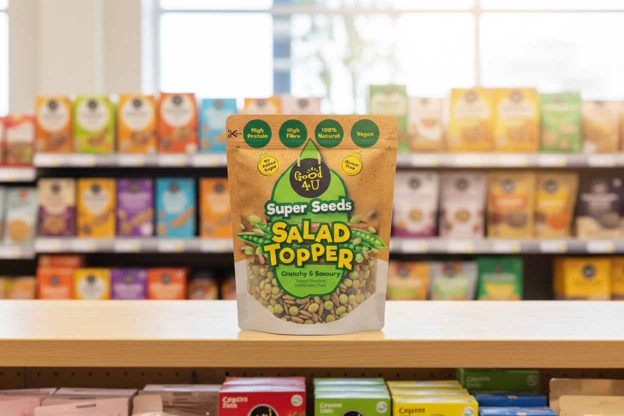 8 x Good4U Super Seeds Salad Topper 150G