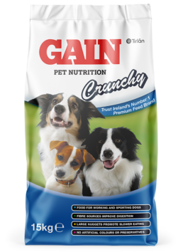 Gain Pet Nutrition Crunchy 15Kg