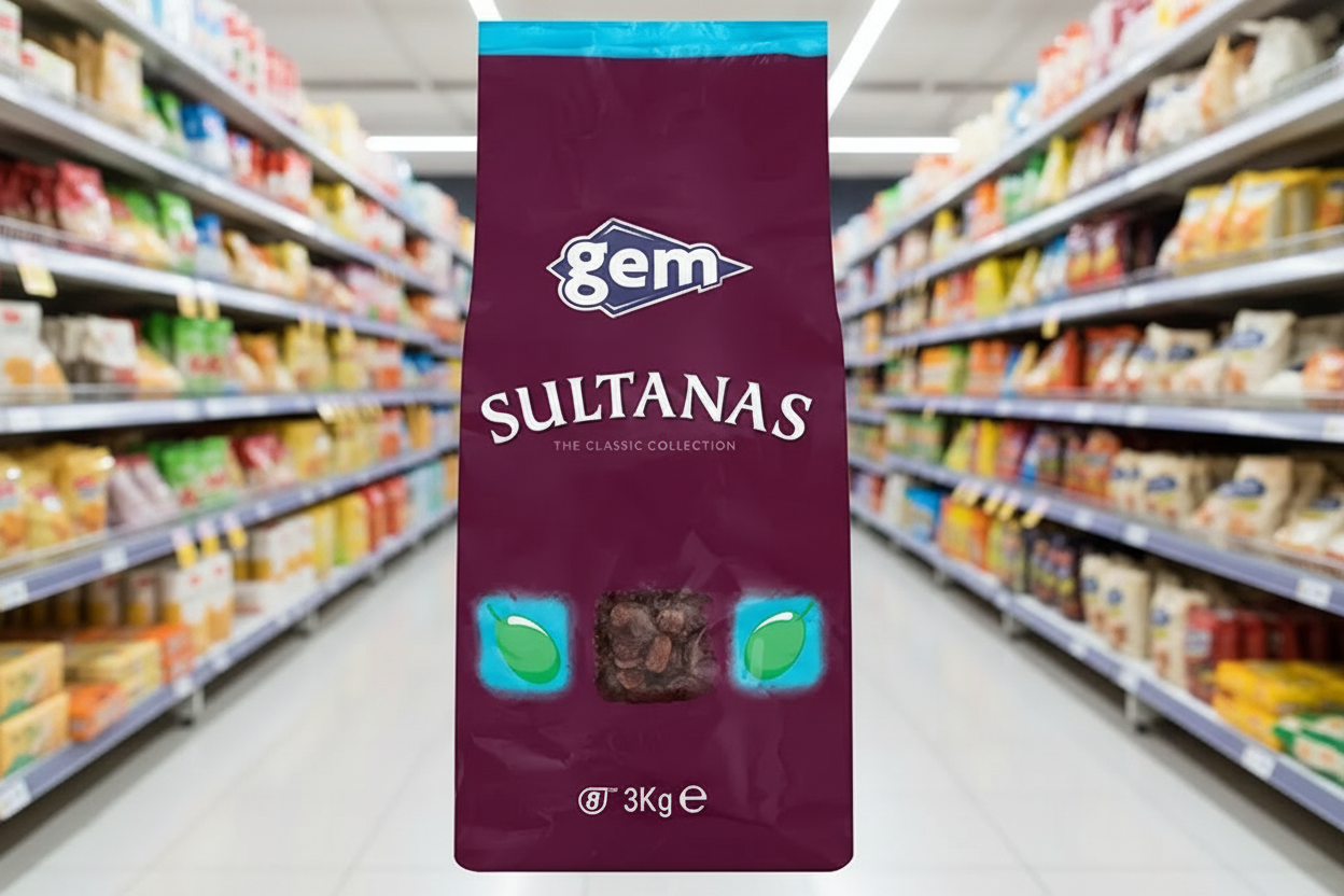 Gem Sultanas 3Kg