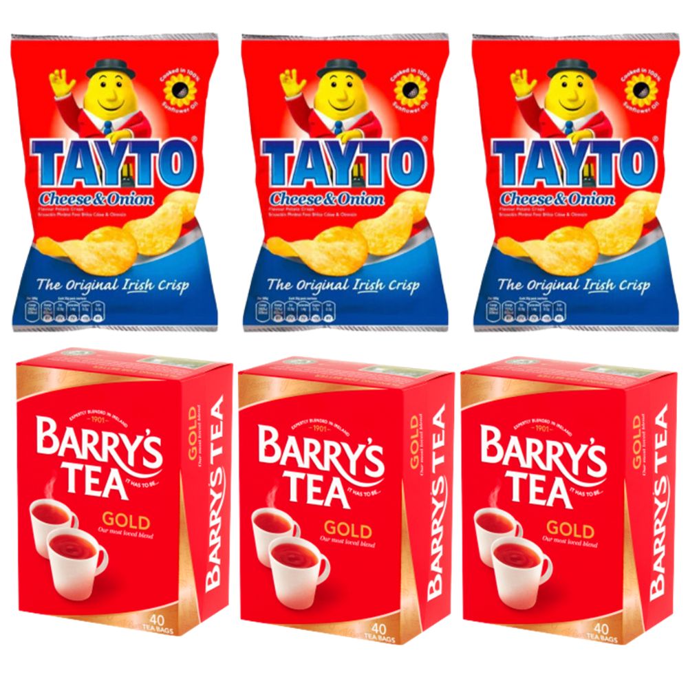 Taste Of Ireland Tayto & Barrys Tea