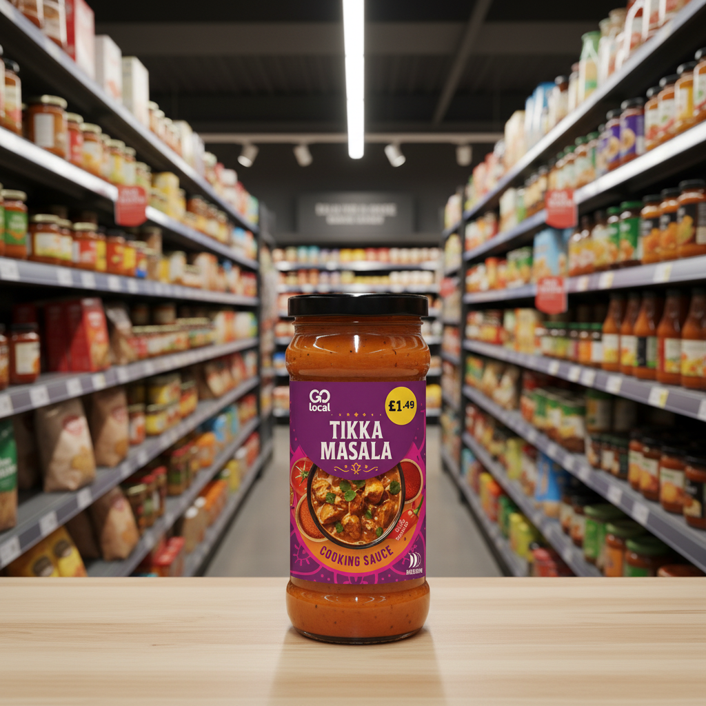 6 X Go Local Tikka Masala Curry Sauce - 350G