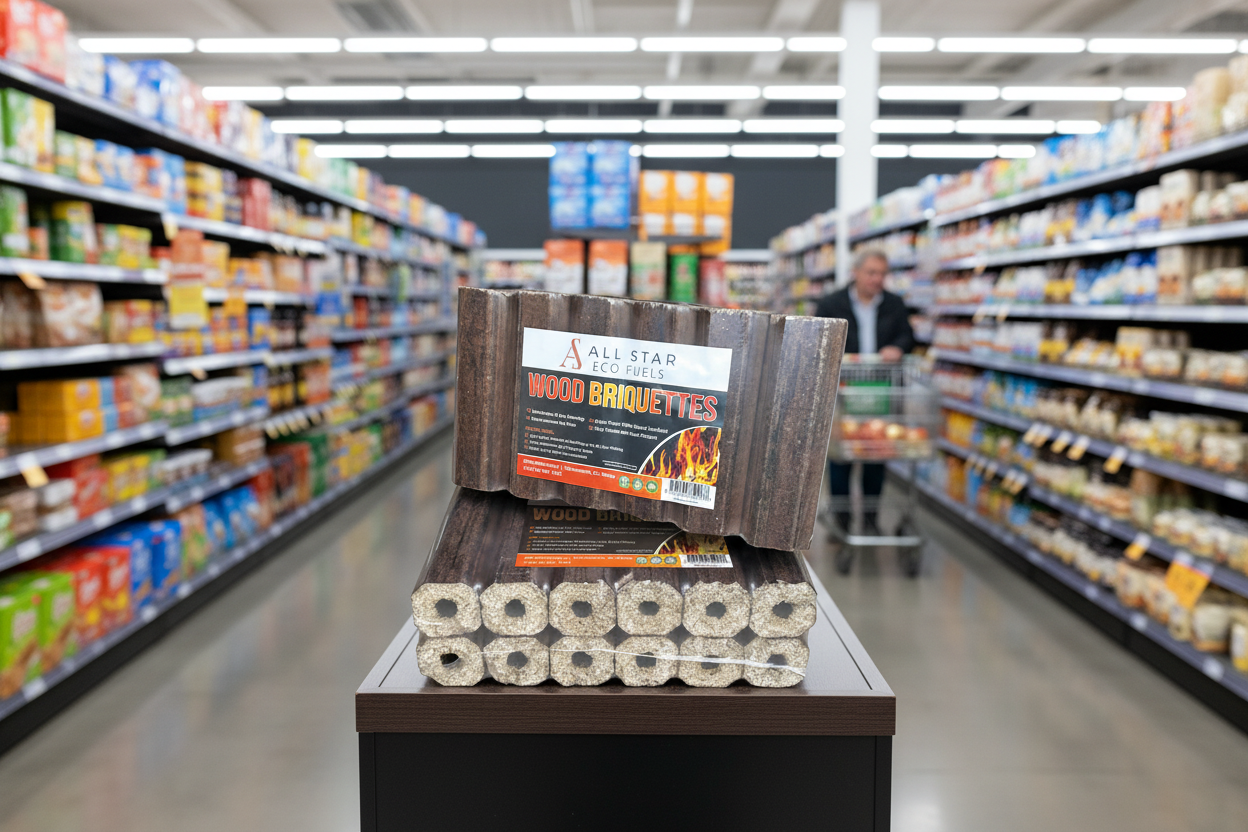 All Star Wood Briquettes 12 Pack - 10KG