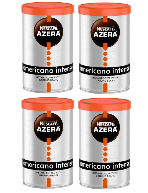 4 X Nescafe Azera Americano Intense 90G