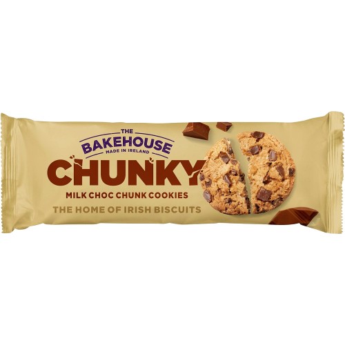 24 x The Bakehouse Milk Choc Chunk Cookies 40G