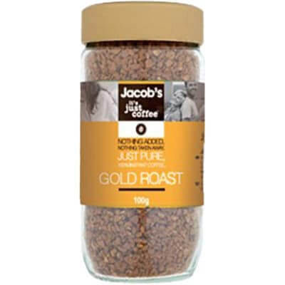 6 X Jacobs Gold Roast Coffee 100GM