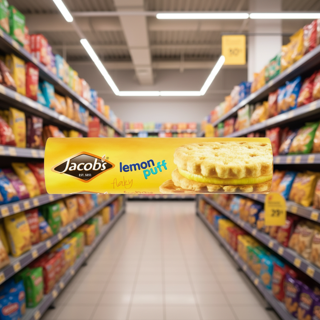 24 x Jacob's Lemon Puff 200G