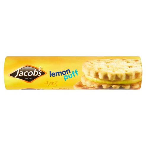 24 x Jacob's Lemon Puff 200G