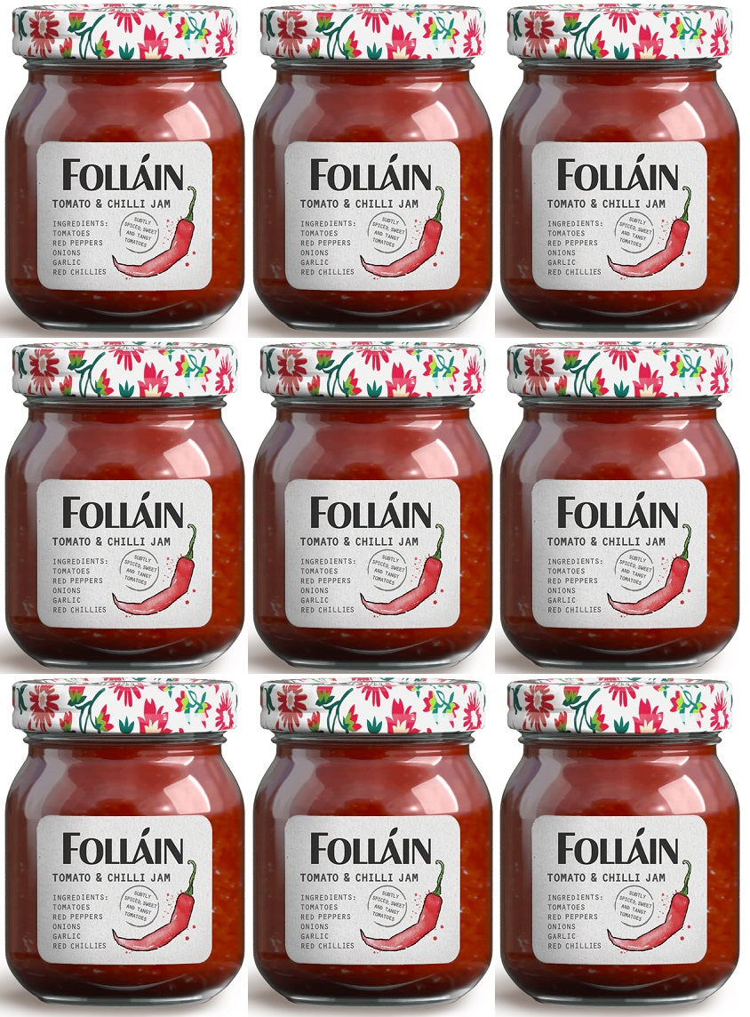 9 x Follain Tomato And Chilli Jam - 320G