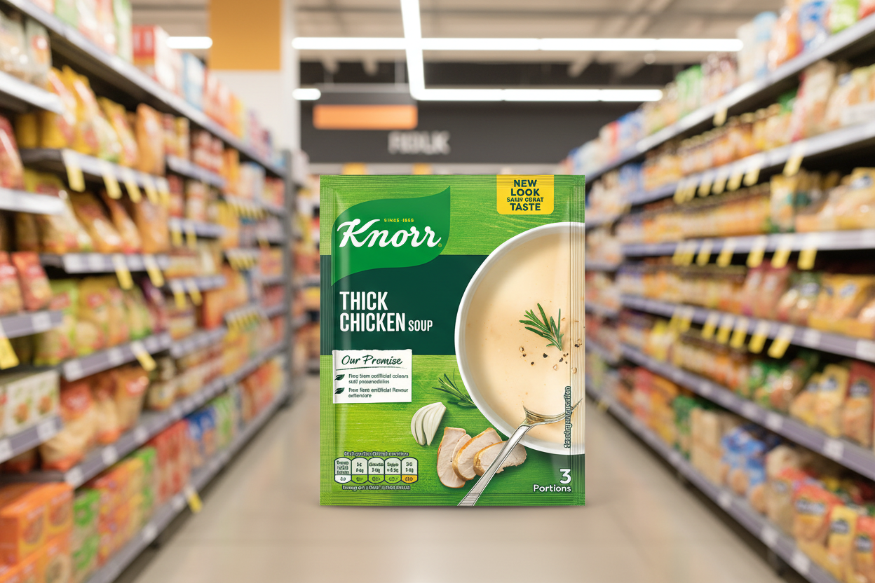 13 x Knorr Thick Chicken Soup 55g