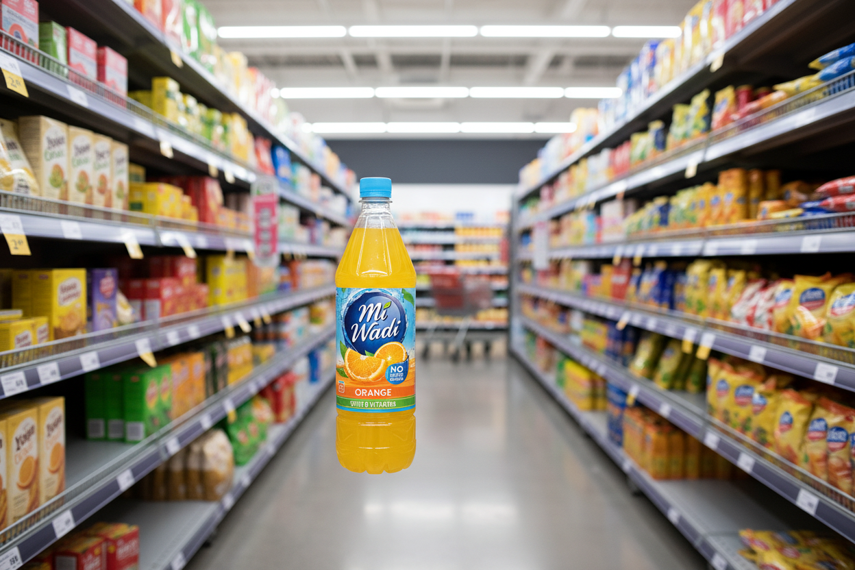 12 x Miwadi Orange 1L