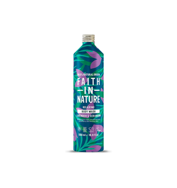 Faith In Nature Lav & Ger Bodywash(Alumin Bot) - 500ml