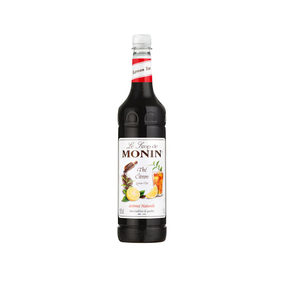 4 x Monin Lemon Tea Syrup 1Lt